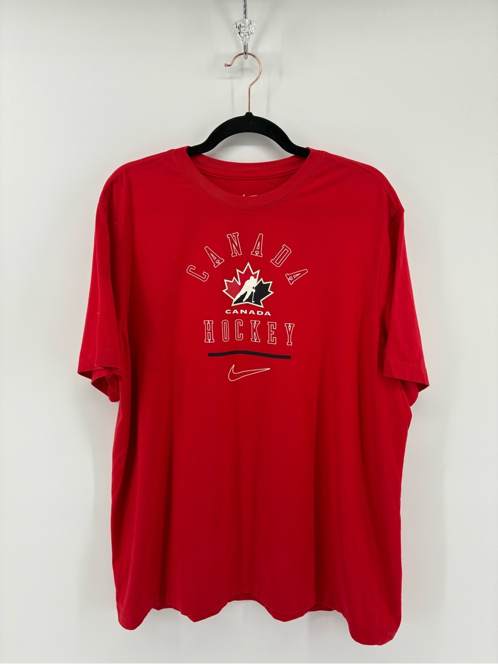 Nike Canada Hockey Red Logo T-Shirt